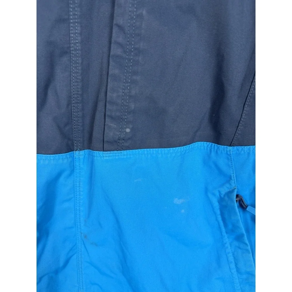 Mountain Hardwear Binx Ridge Quadfecta Jacket Mens Black Size M Hooded‎ Blue